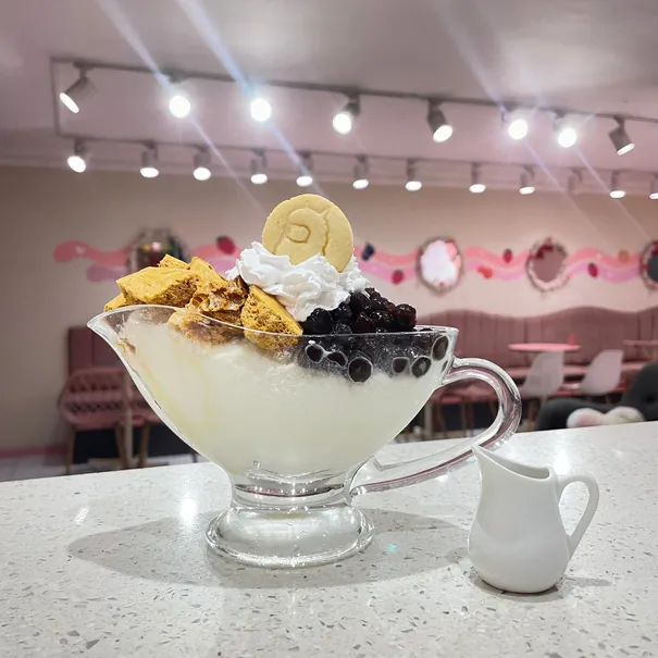 Dalgona Bubble Bingsu