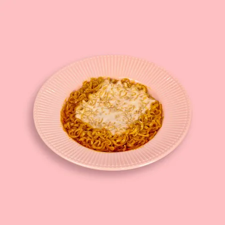 Buldak con queso